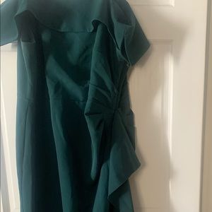 Vince Camuto 18w dress hunter green from Nordstrom